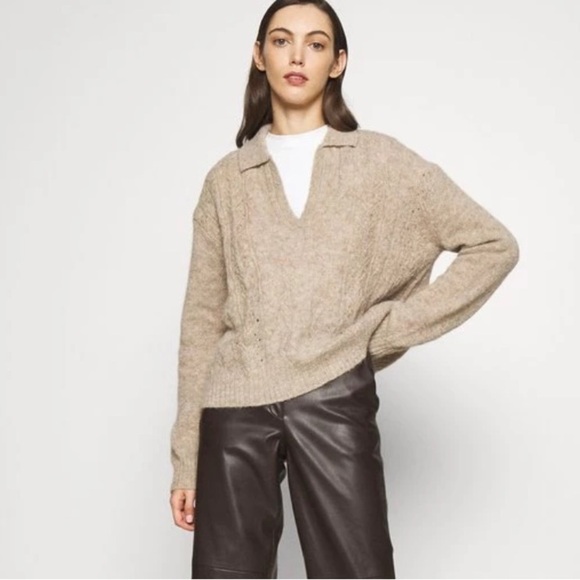 Samsoe Samsoe Neta V Neck‎ Polo Wind Chime XL - Picture 1 of 7